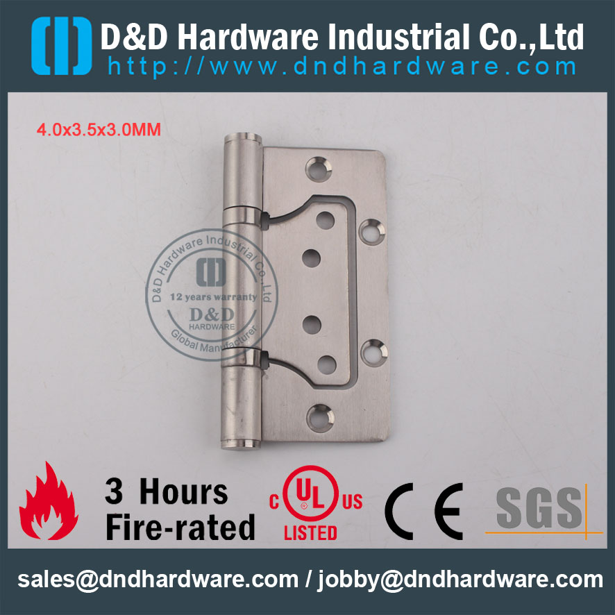 D&D Hardware-Europe Market SS304 4x3.5x3 Flush Hinge DDSS026 D & D Advare-Europe Market SS304 4x3.5x3 Flush Hinger DDSS026