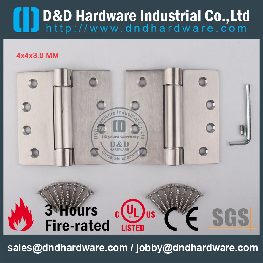 D&D Hardware-Architectural Hardware SSS Spring Hinge DDSS033 D & D аппаратно-архитектурное оборудование SSS Spring Hinger DDSS033