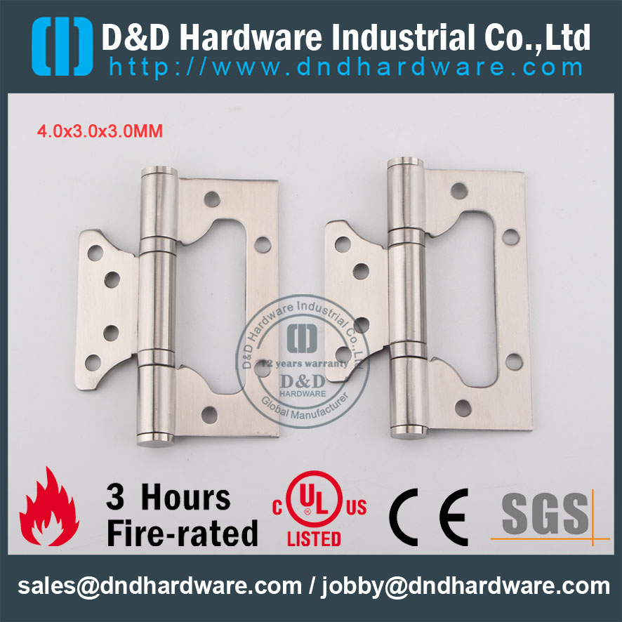 D&D Hardware-SS201 Door Ironmongery Flush Hinge DDSS026 D & D Hardware-SS201 Дверная дверь Ironmongery Flume Harger DDSS026