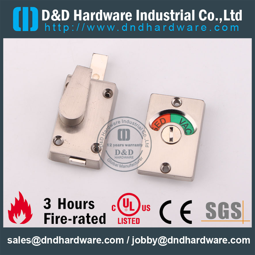 D&D Hardware-Door Ironmongery Thumb Turn with Indicator DDIK005 D & D Hardware-Door Ironmongery Thumb Thumb Hurn с индикатором DDIK005