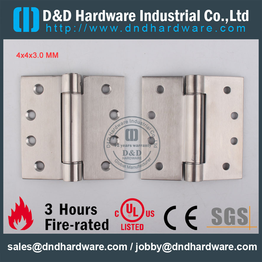 D&D Hardware-Door Accessories SS304 Spring Hinge DDSS033 D & D аппаратно-дверные аксессуары SS304 Spring Hinger DDSS033