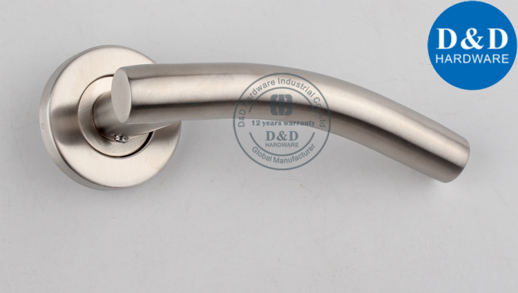 Fire Rated Bend T Shape Door Handle-D&D Hardware Огненный сгиб изгиба T-формы дверной ручкой-ди & D аппаратное обеспечение