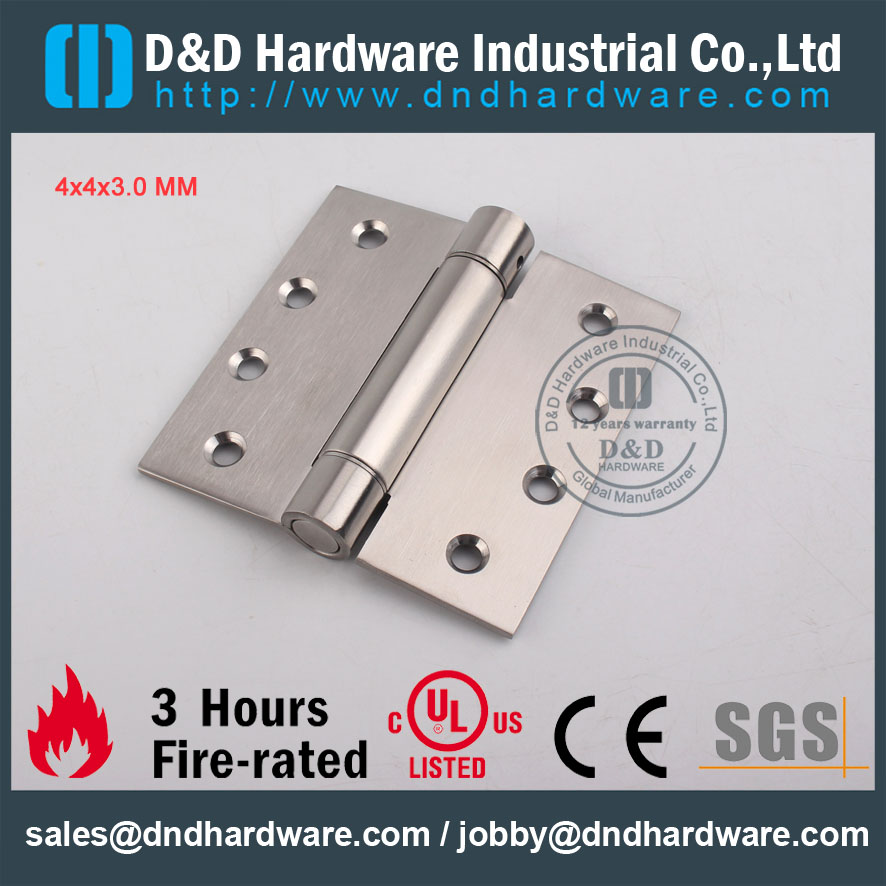 D&D Hardware-Modern Interior Single Action Spring Hinge DDSS033 D & D аппаратно-современный интерьер Одиночный экземпляр весна петли DDSS033