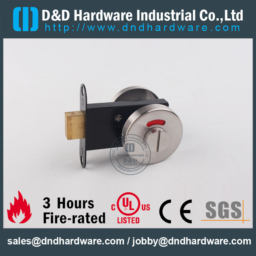 D&D Hardware-Construction Hardware Thumb Turn with Indicator black lock D & D аппаратно-конструкторский аппаратный большой столк горелки с индикатором Черный замок