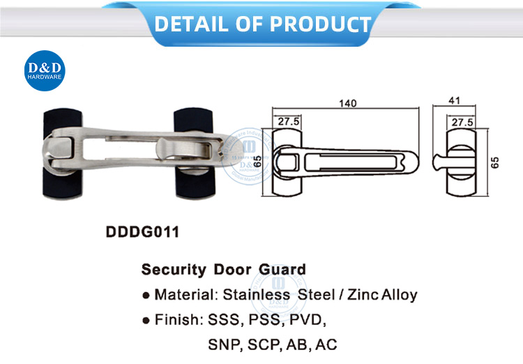 Security Door Guard Дверная дверь безопасности охраняет