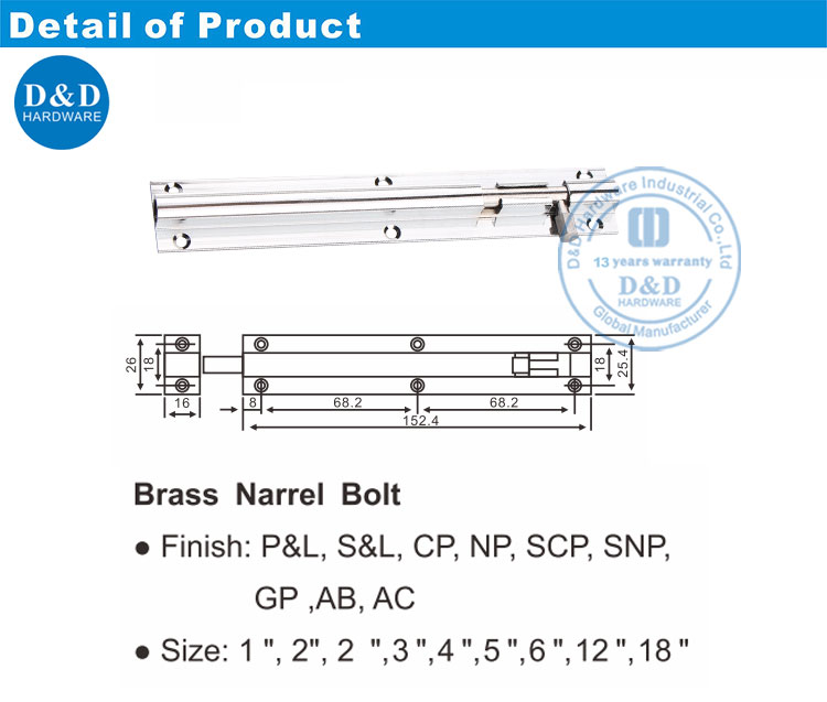 surface bolts for double doors поверхностные болты для