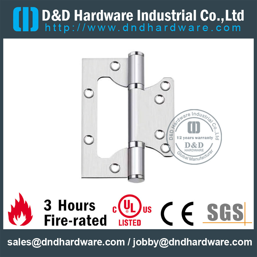 Grade304 Flush Hinge-D&D Hardware Hork304 Flush Hight-D & D аппаратное обеспечение
