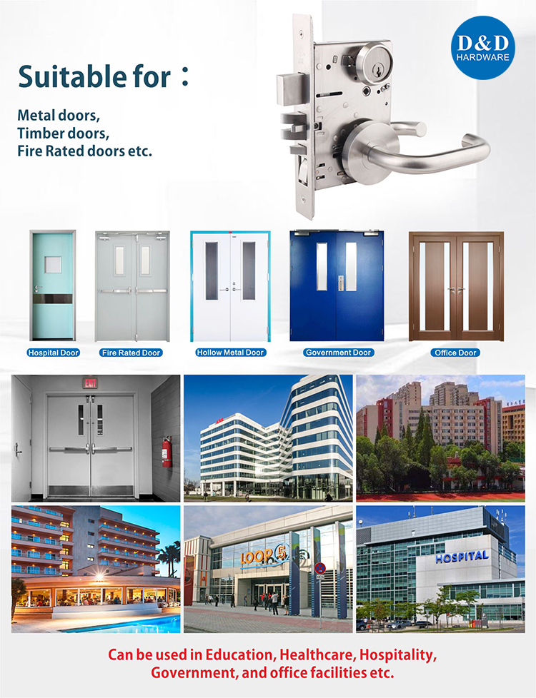 ANSI Mortise Door Lock ANSI Mortice Door Lock