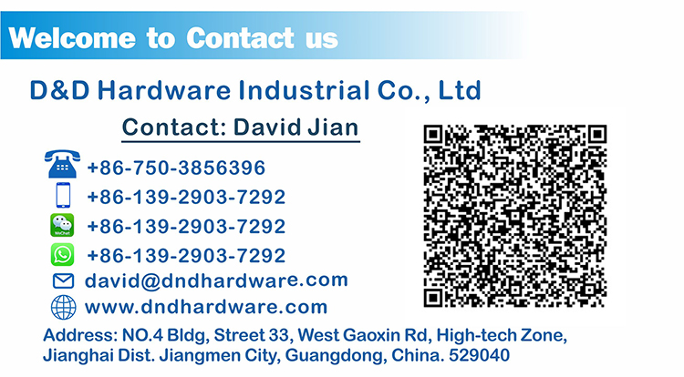 The Contact of D&D Hardware 联系.