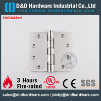 SS316, огнестойкость, классификация UL, 2 BB, петля-DDSS006-FR-5x5x4,6 мм