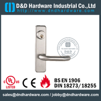 SS304 Escutcheon Fire Rated Lever Trim-DDPD014