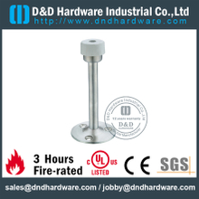 Стенная дверная стопора из нержавеющей стали с резиной для качающейся двери -ddds055