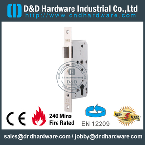 CE SS304 Mortise Fire Rate Door Lock -DDML026