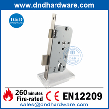 CE отмечен сплошной SUS304 Античный латунный Mortice Sash Door Lock-DDML009