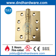 SS304 Полированная латунная отделка Fire RatedDoor 2BB -шарнир для металлической деревянной двери -DDSS001