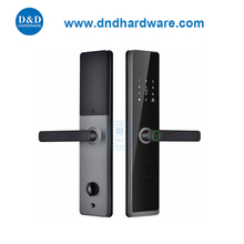 Home Security Digital Alarm Smart Finger-отпечатки дверной двери с механическим ключом-DDDL008