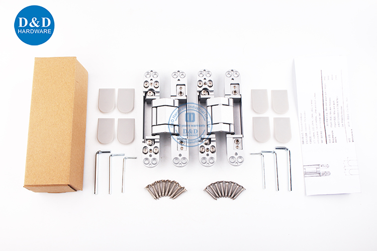 3D Invisible Door Hinge-D&D Hardware-40KG 3D INVISIBLE DOOR HIGHED-D & D Adware-40 кг