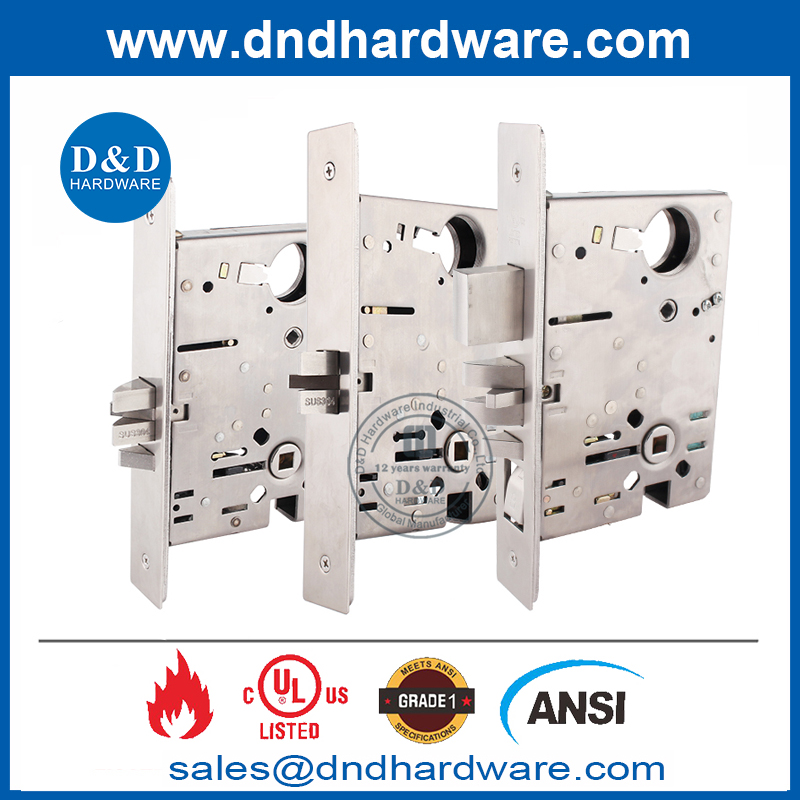 Аппаратное оборудование для входной двери Home Lock UL ANSI 1-го класса.