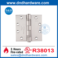 UL Перечисленная шарнир из нержавеющей стали для American Market-DDSSS002-FR-4.5x4,5x3,4