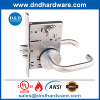 High Security Latchbolt Lock UL Огненная оценка ANSI Commercial Door Lockset-DDAL05 F05