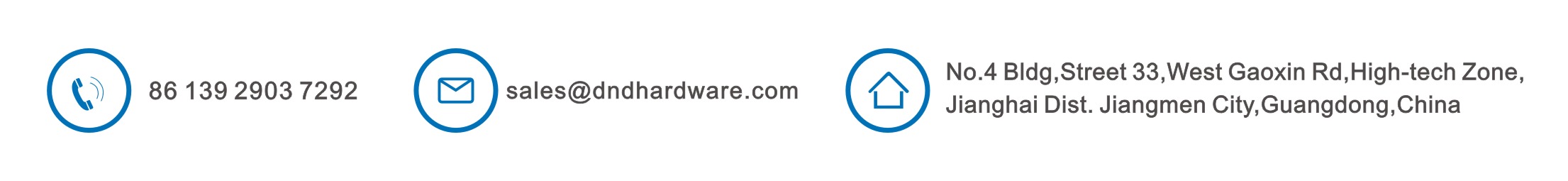 связаться с D & D Hardware