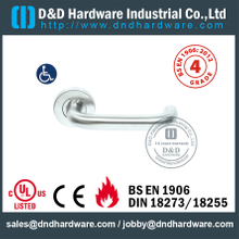 S304 Hollow U Shape Safe Safety Fire Lever Door Doage Doage для Office Wood Door с EN1906-DDTH001