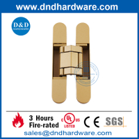 Gloden Zinc сплав, регулирующий 3D Hidden Door Hight-DDCH008-G40