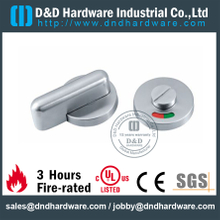 Антиростенный сплошной палец поворот с зеленым и красным индикатором для двери туалета -DDIK003