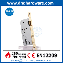 Польский латун CE Fire Gloden House Door Lock для деревянной двери-DDML009 