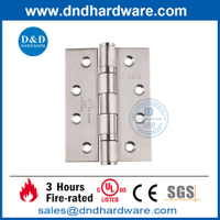 UL Перечисленная нержавеющая сталь 201 шариковая подшипника Fire Door Hinge-DDSSS001-FR-4X3X3