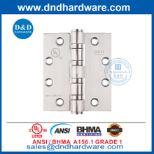 ANSI / BHMA GRADE 1 SS304 4 BB Огненная дверная петля -4.5x4x4,6 мм 