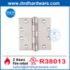 4,5 дюйма SUS316 UL 10C Mortice Door Hinge для внутренней пожарной двери-DDSSSS002-FR-4.5x4,5x3,0